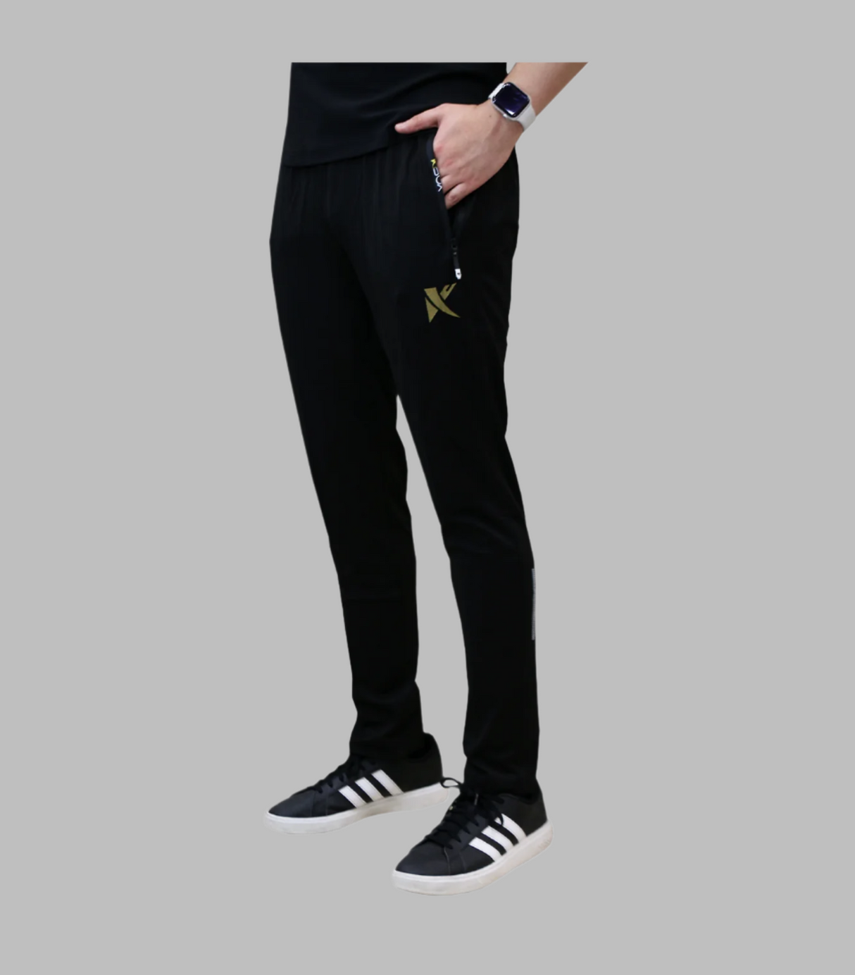 trouser k box jersey black 205