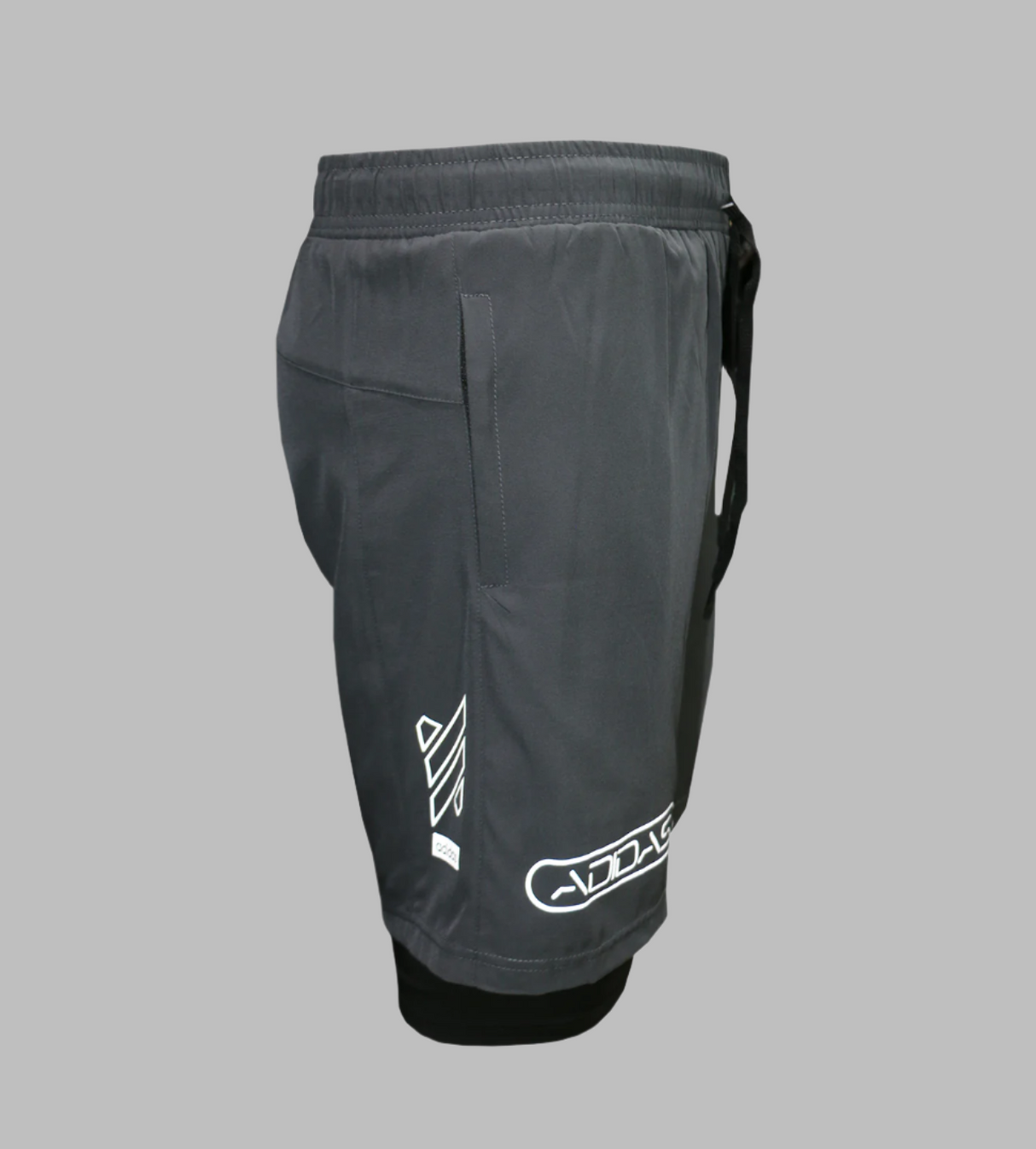 shorts adidas 2 in 1 grey ad251
