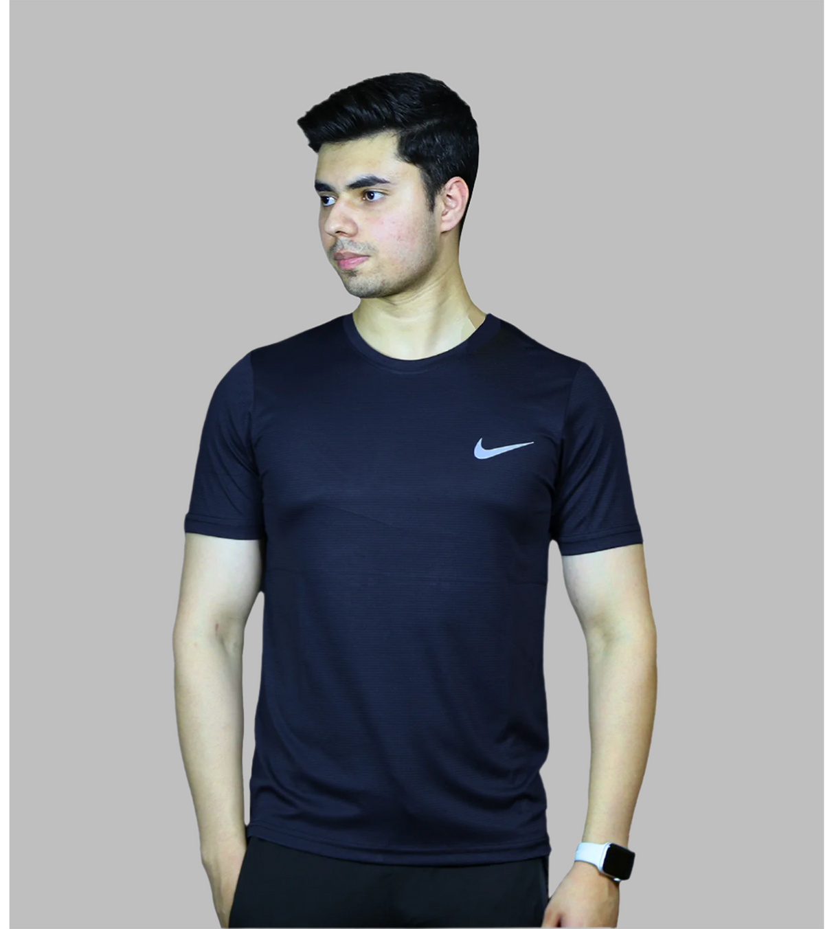 t shirt half sleeves nike black mash 02