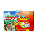 monopoly & ludo game 2in1