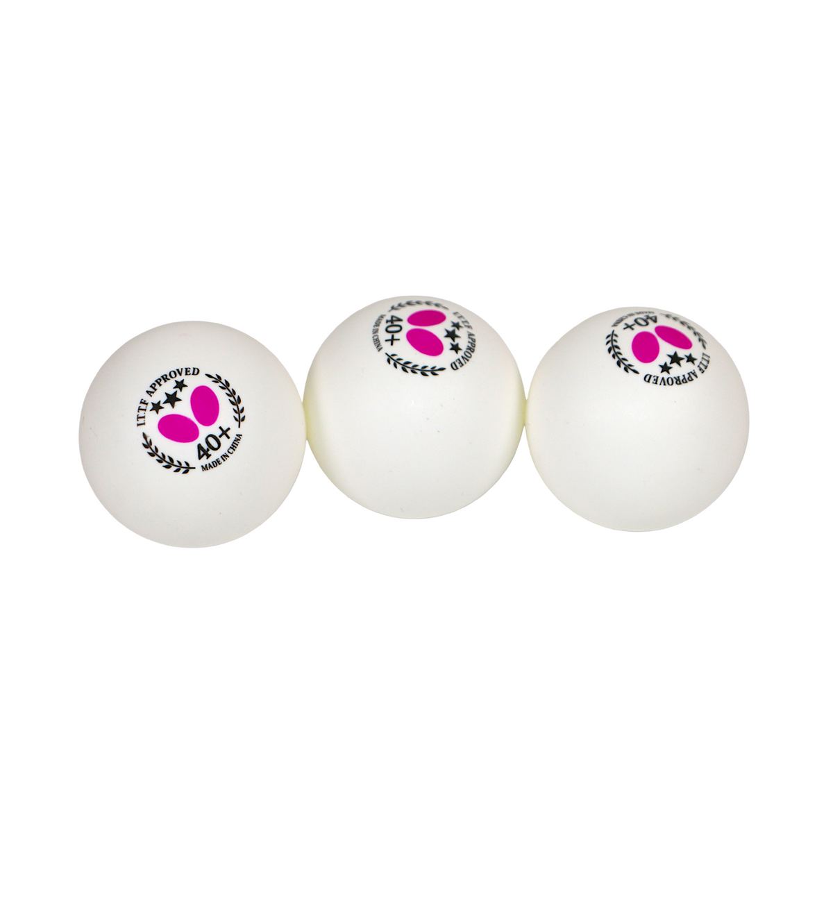 tennis ball b-fly white