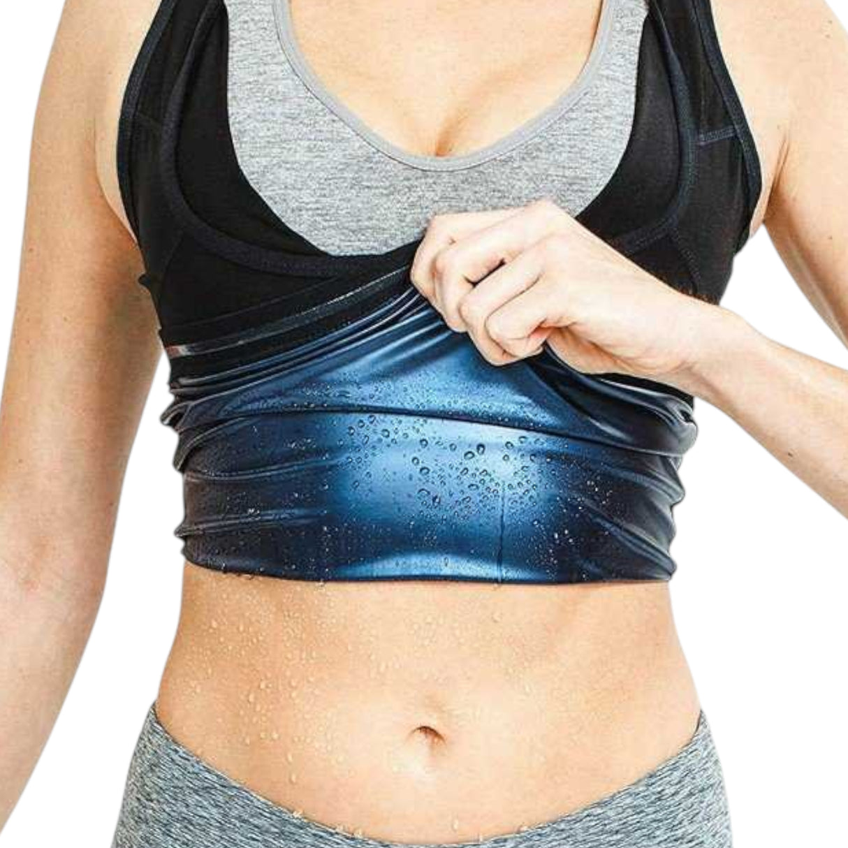 sweat shaper vest women