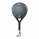 patrick padel racket carbon black yellow