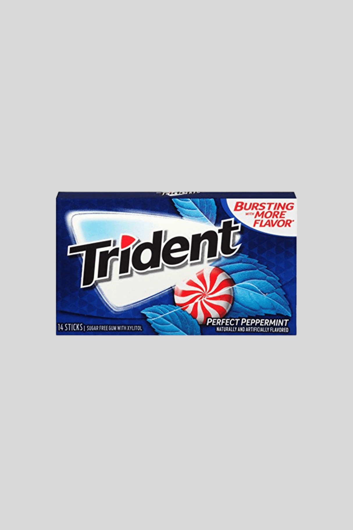 trident gum perfect peppermint 14 sticks sugar free