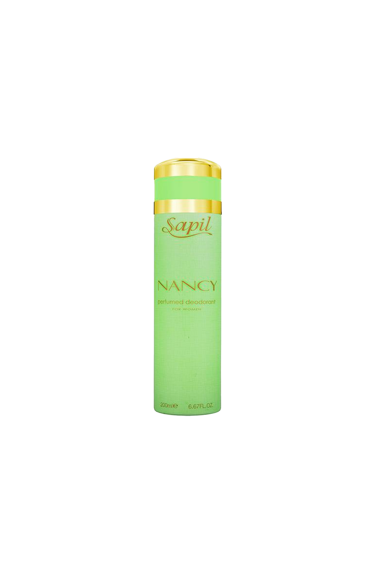 sapil body spray nancy green 200ml for women