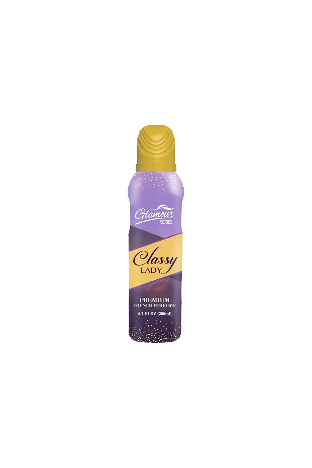 glamour classy lady deodorant body spray 200ml for women