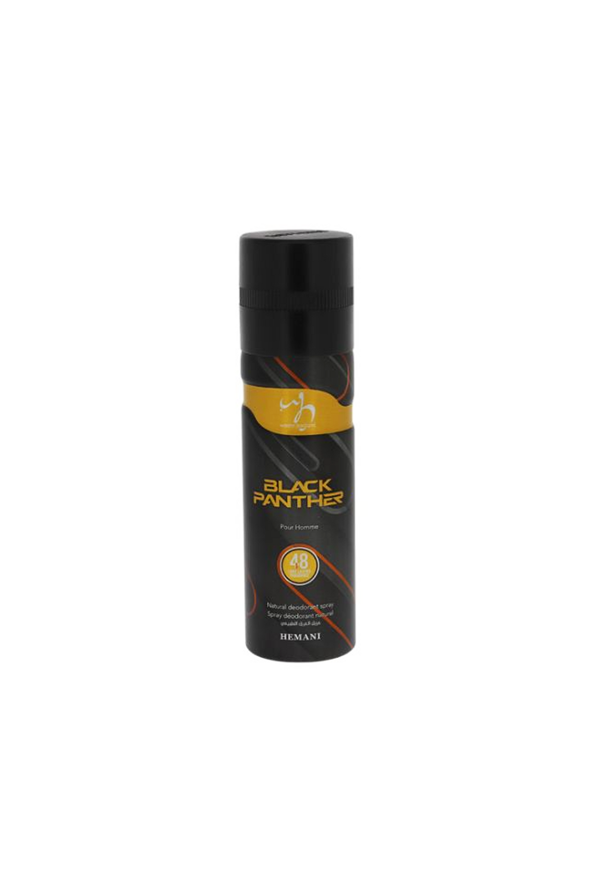 hemani black panther deodorant body spray 200ml for men
