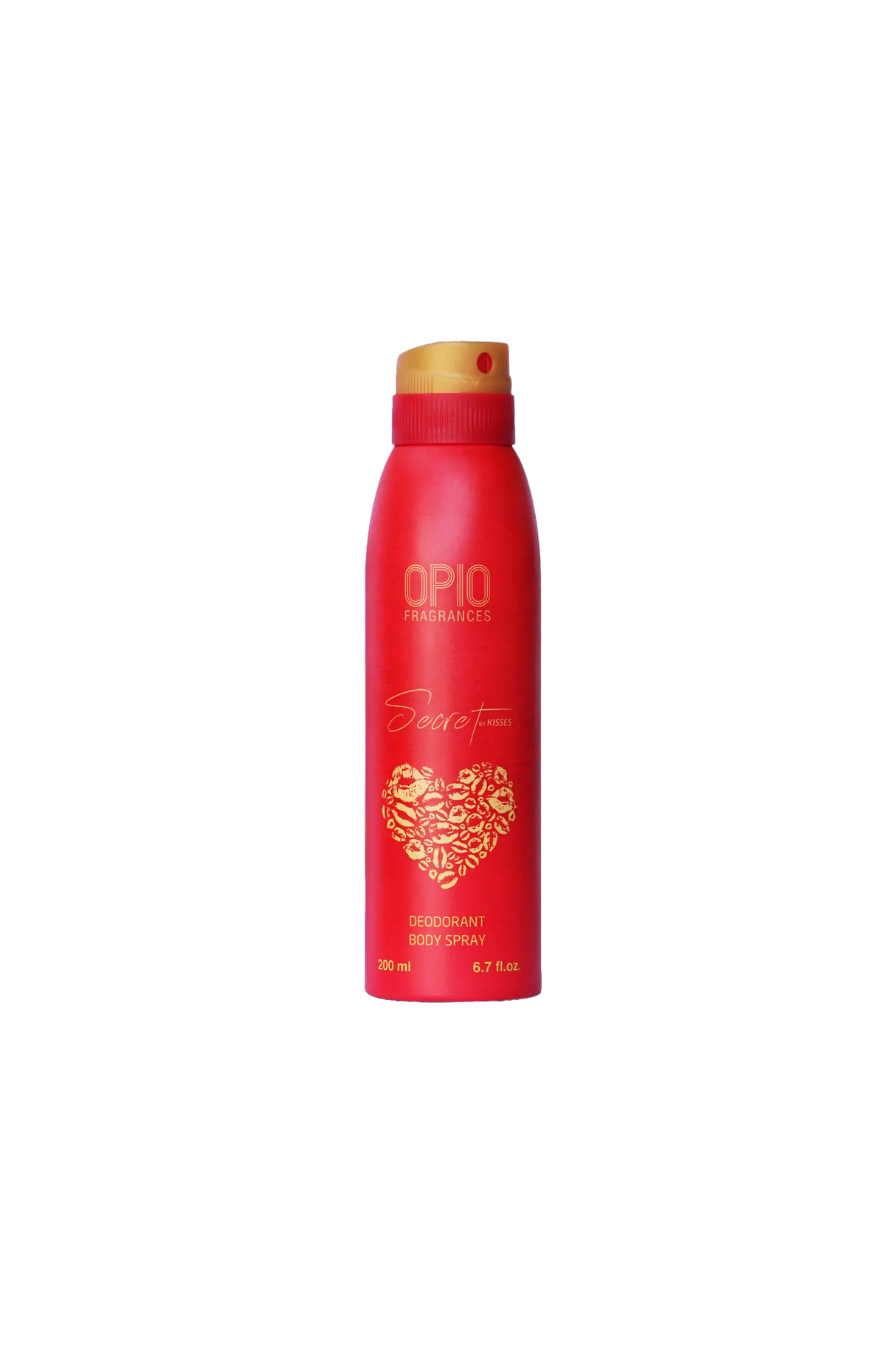 opio secret kisses body spray deodorant 200ml