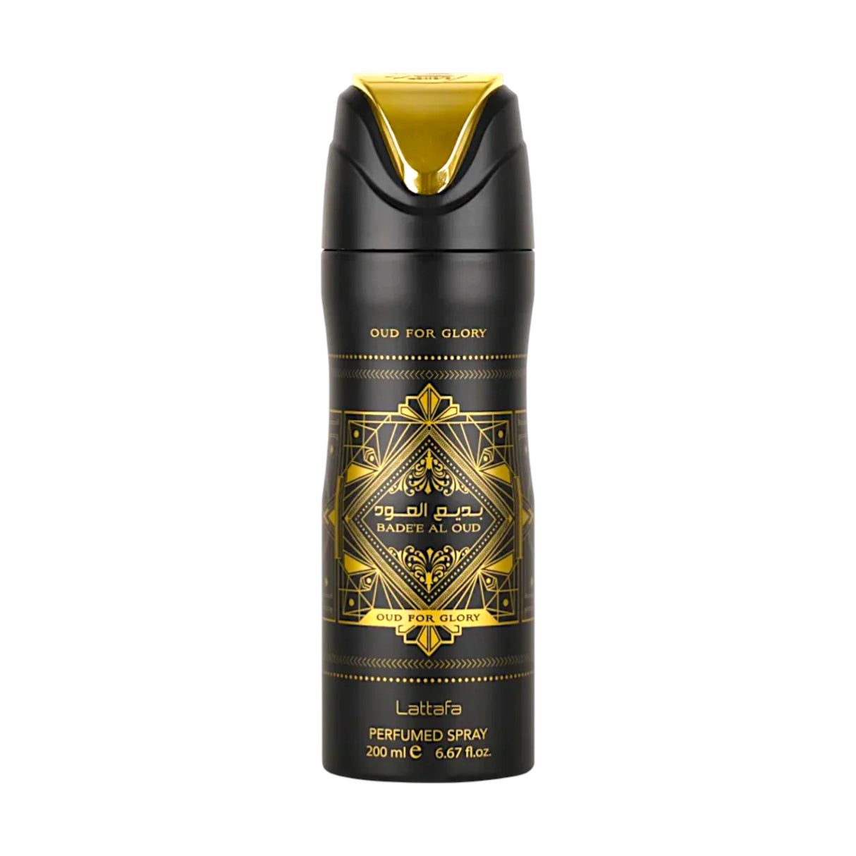 lattafa body spray badee al oud 200ml