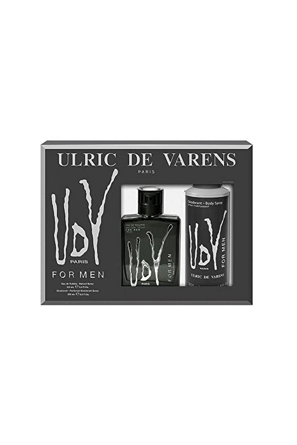 perfume gift set udv grey