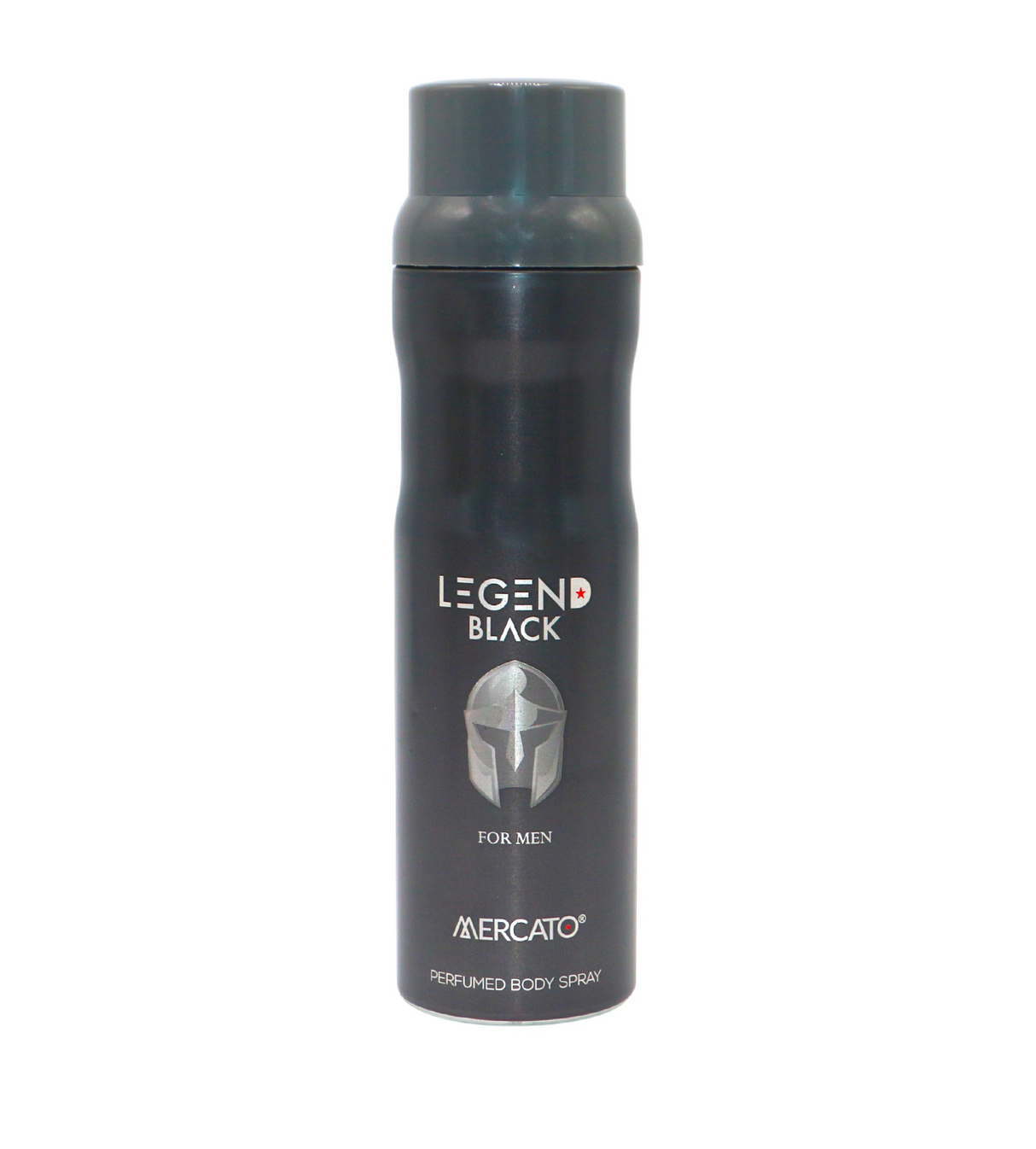 mercato legend black body spray 200ml for men