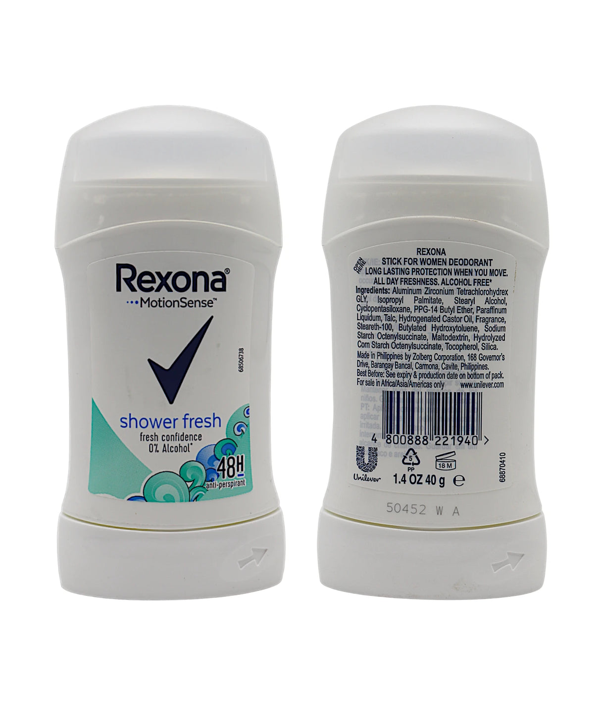 rexona stick fresh shower 40ml