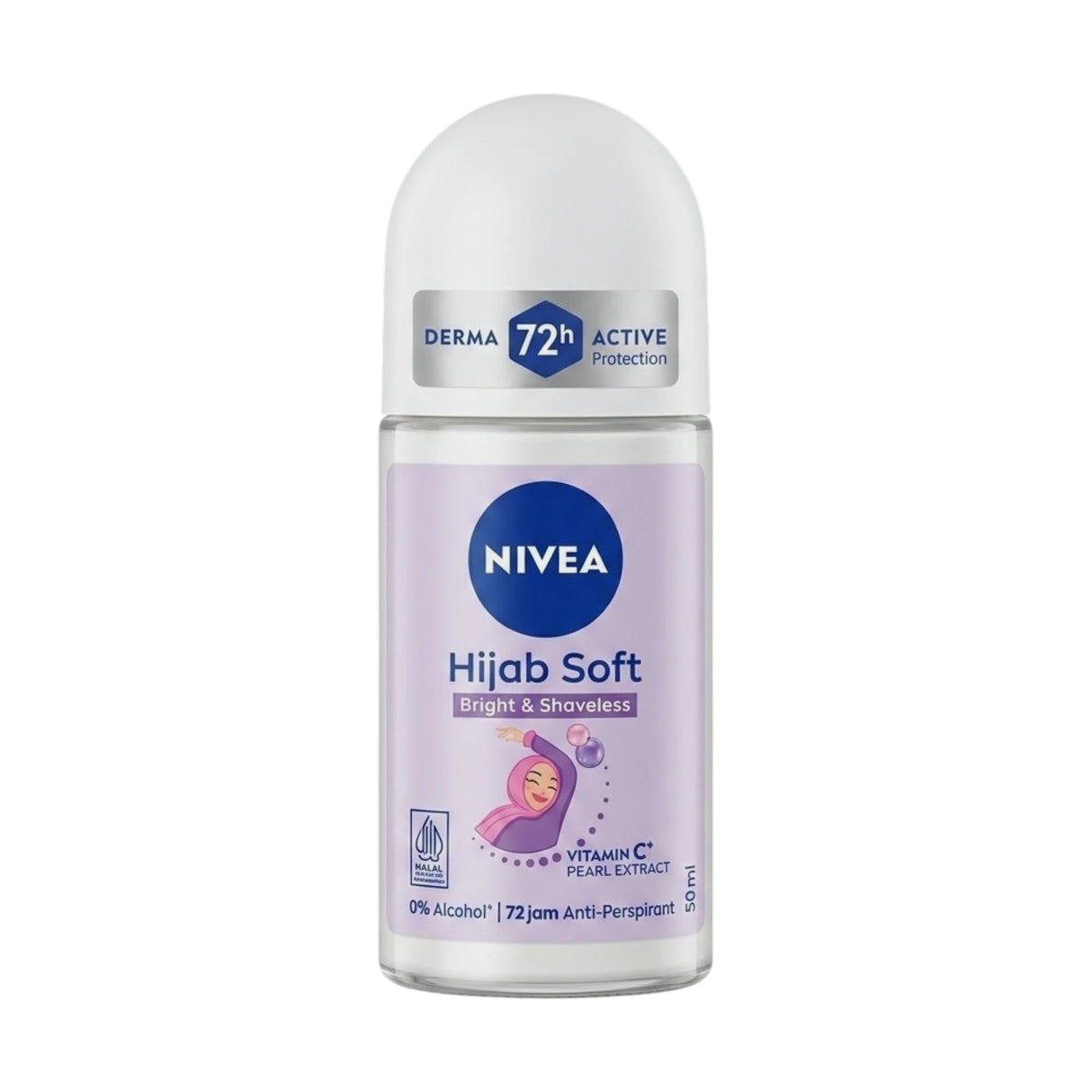 nivea roll on hijab soft 50ml