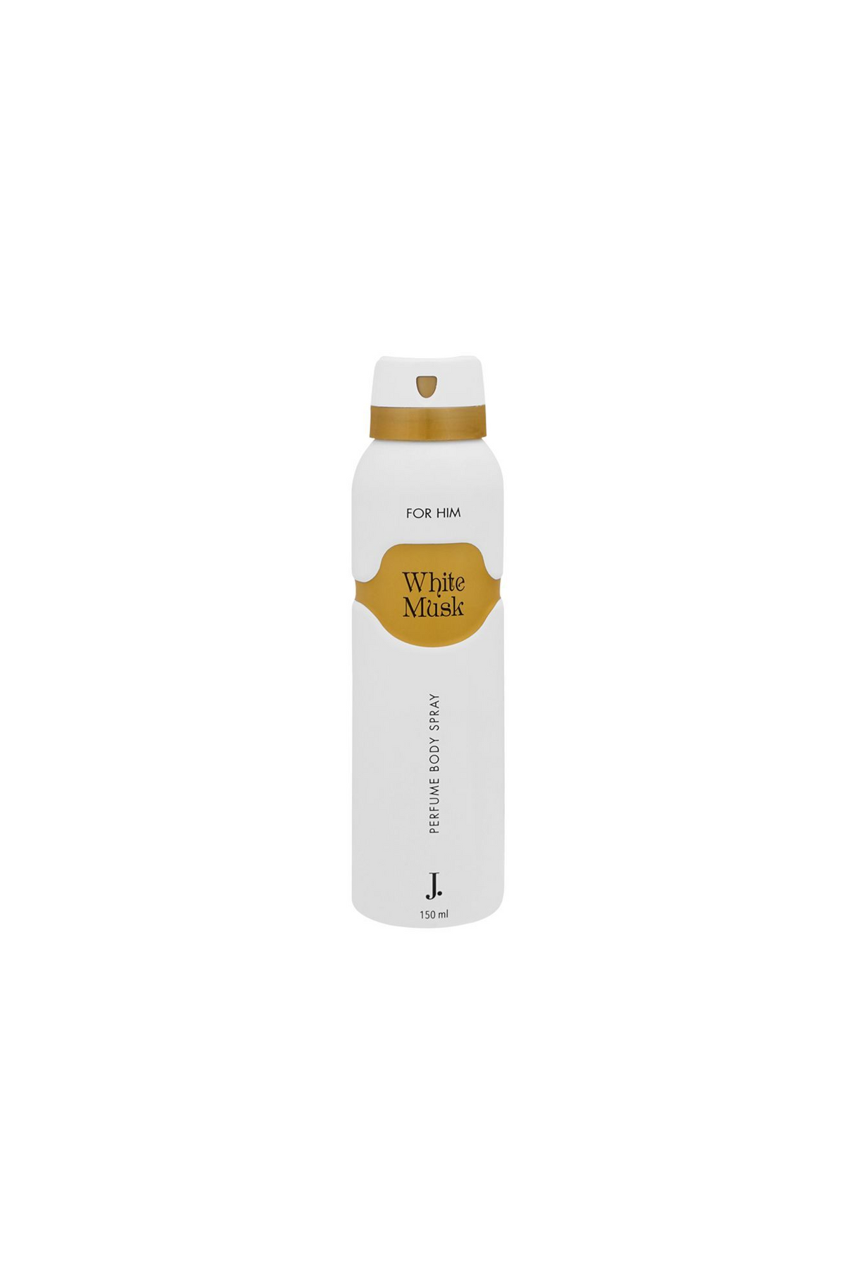j. body spray white musk for men 150ml