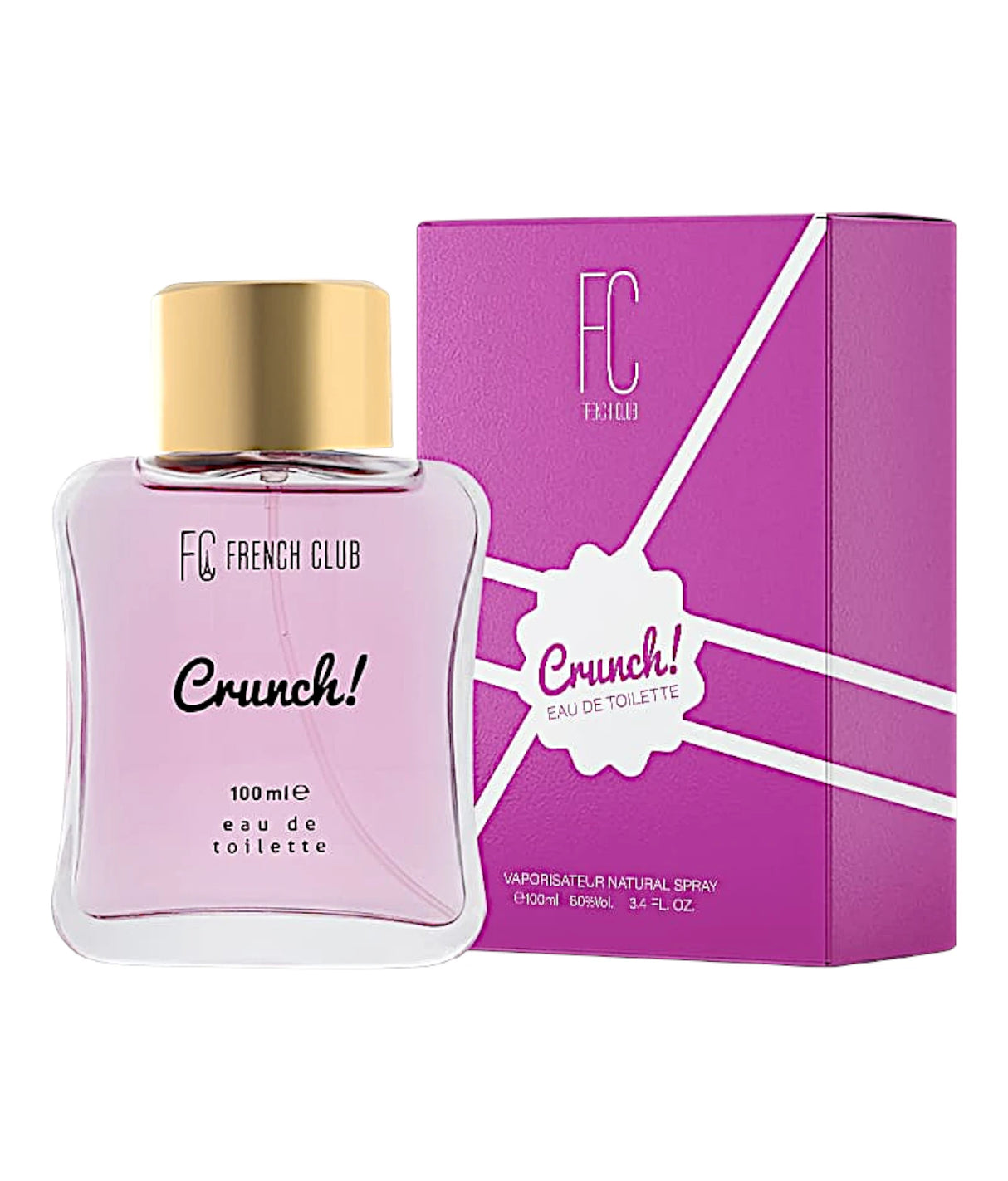 perfume french clube crunch 100ml