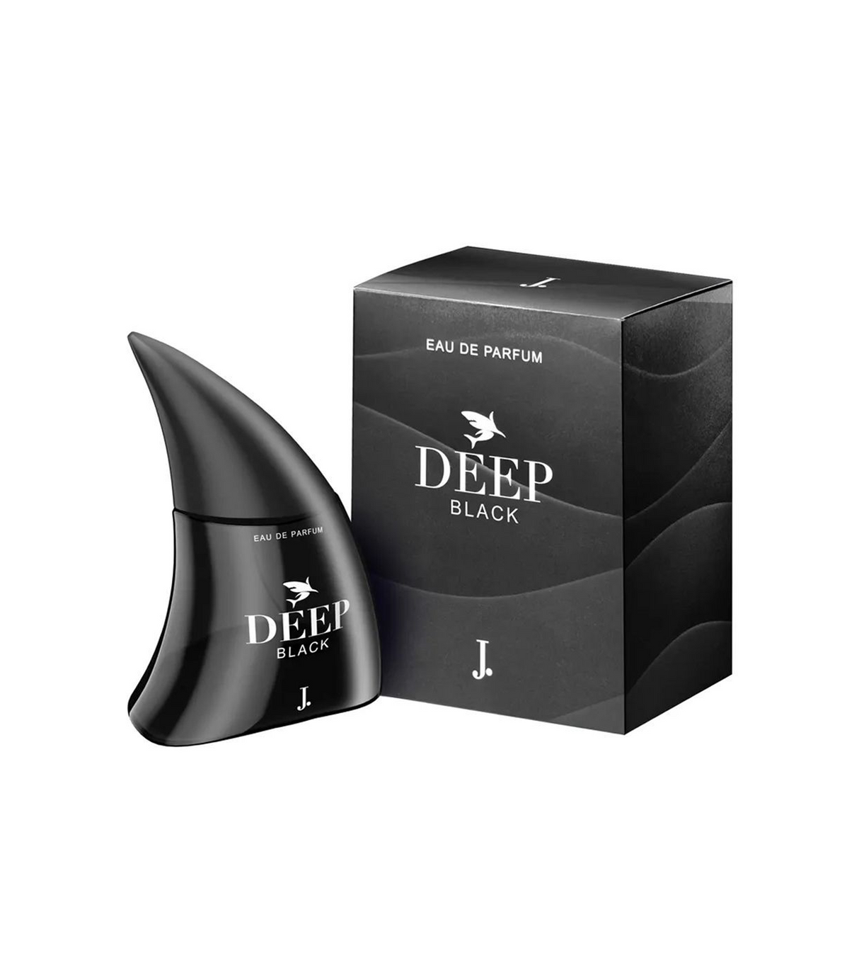 j. perfume deep black for men 75ml