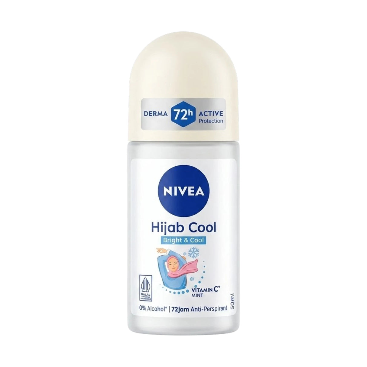 nivea roll on hijab cool 50ml