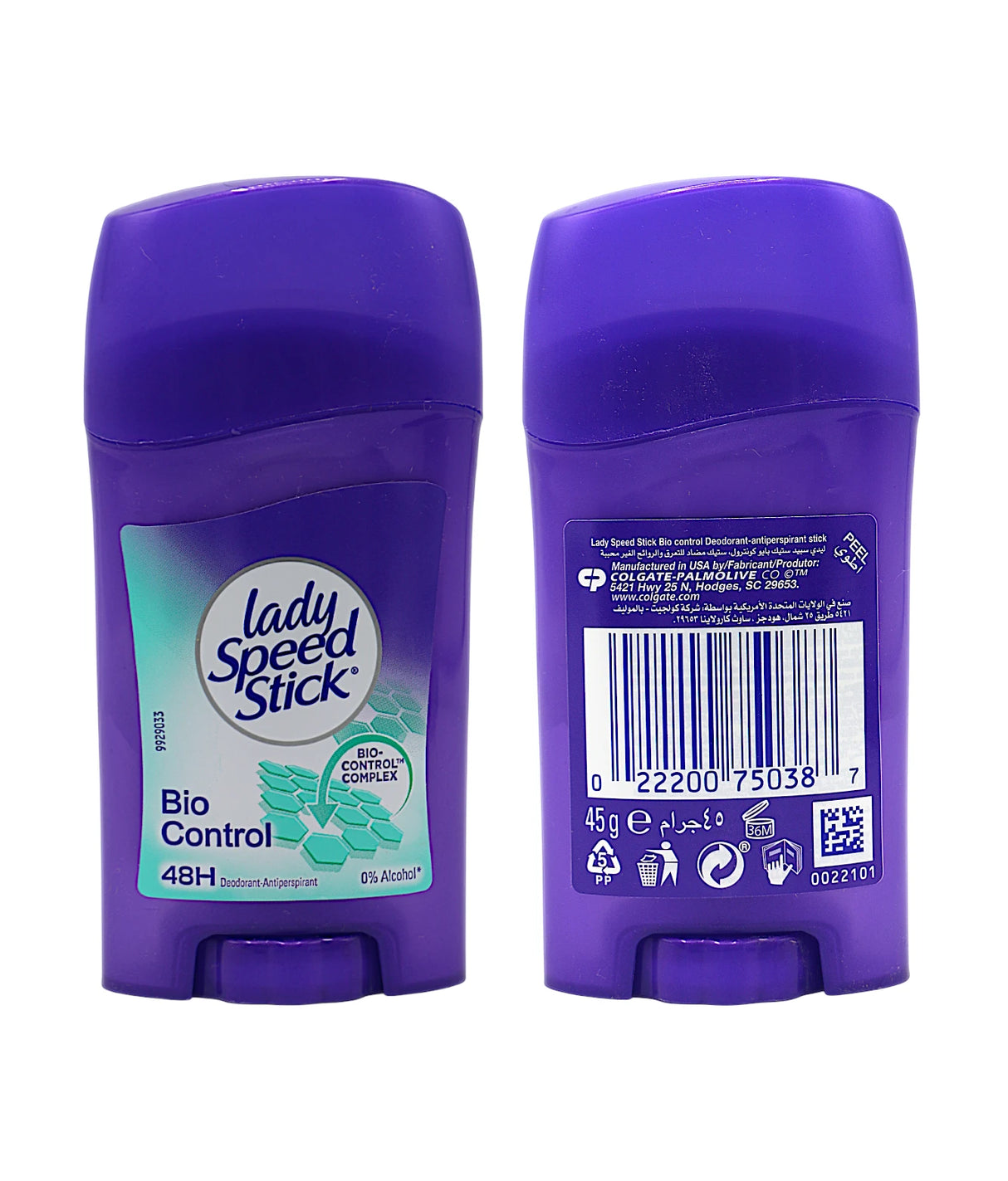 lady speed stick bio control 45g