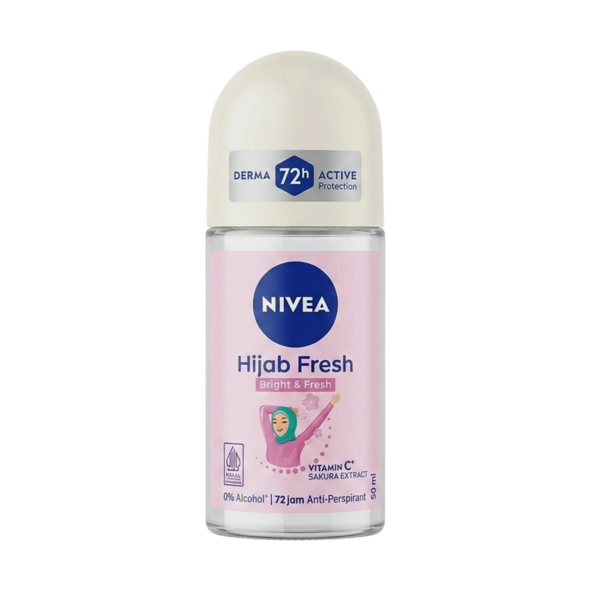 nivea roll on hijab fresh 50ml