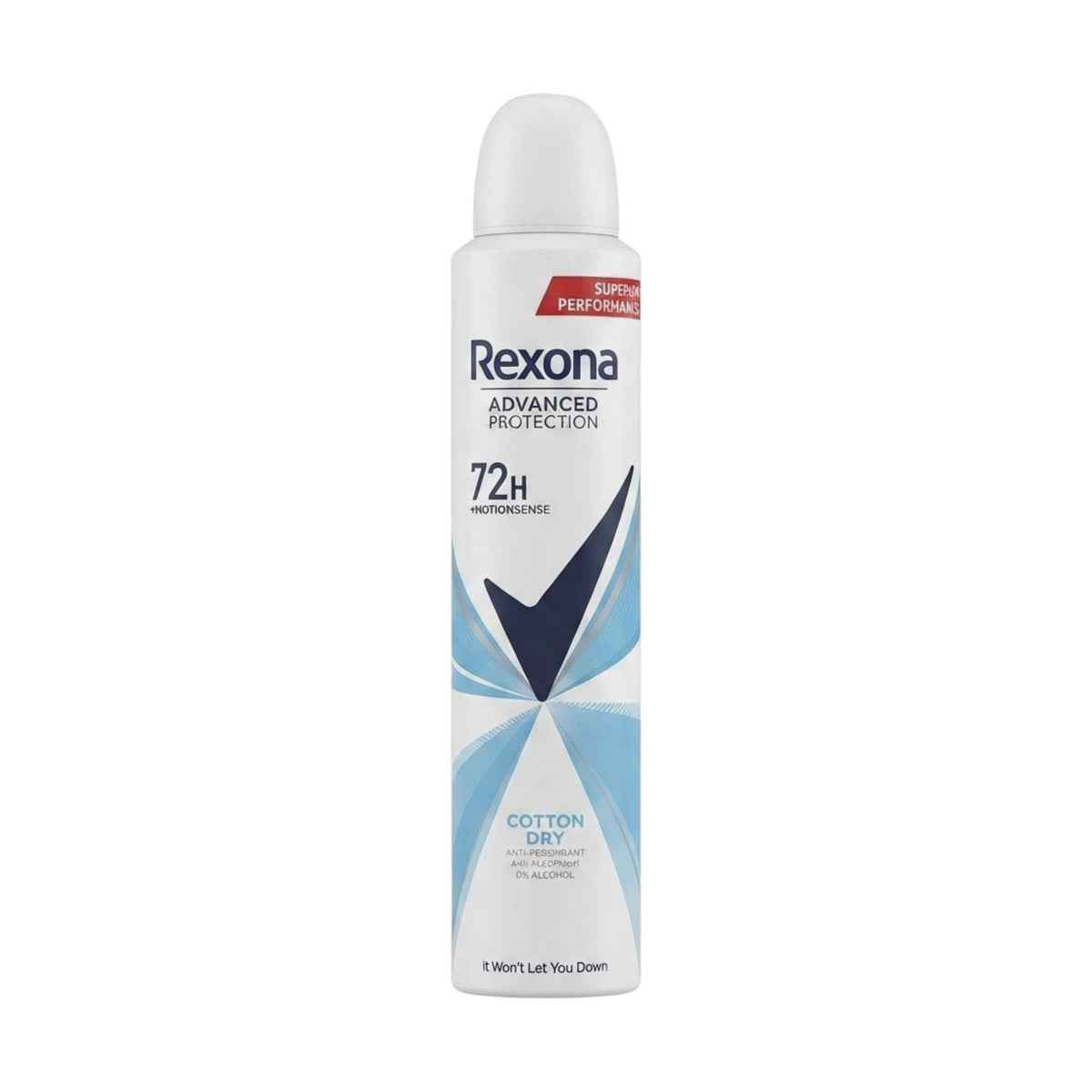rexona body spray cotton dry 200ml