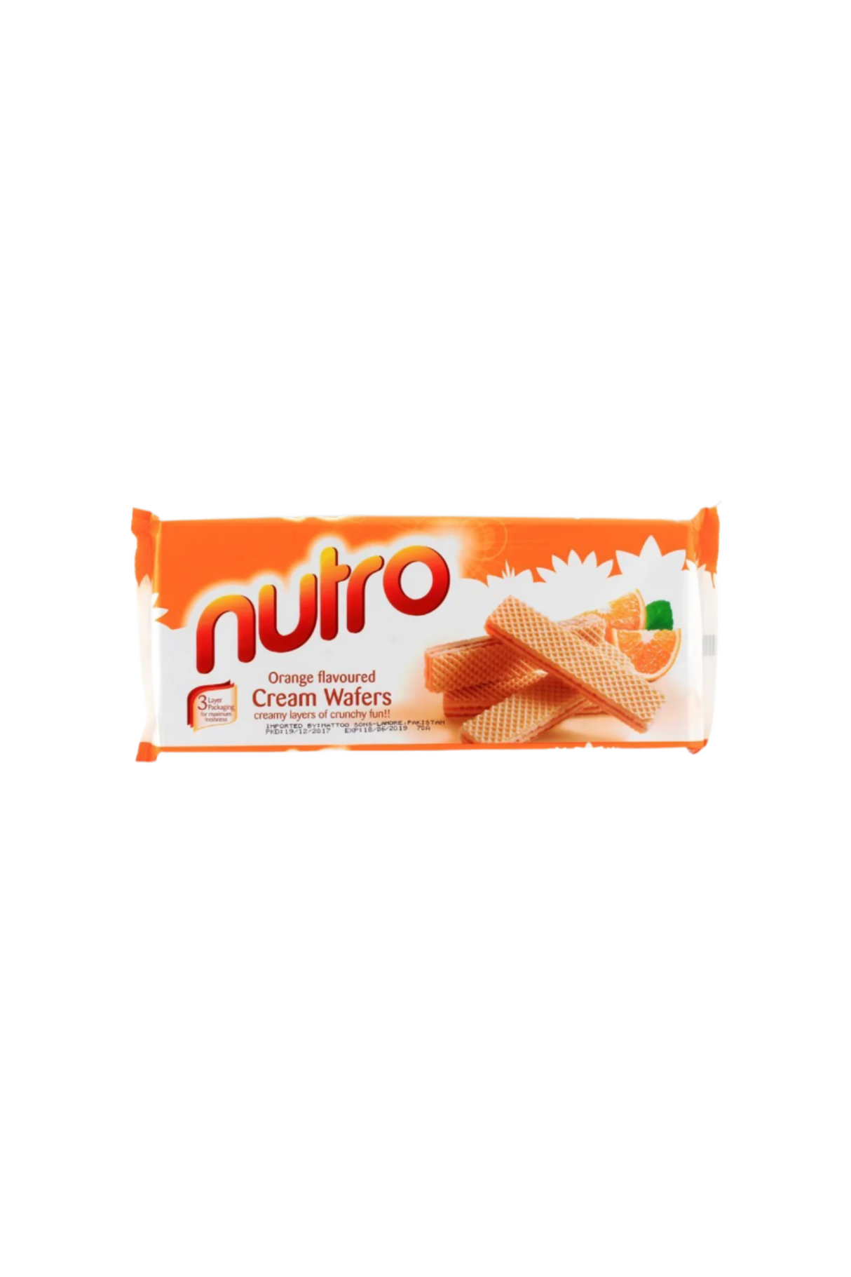 nutro wafers orange kreme 150g