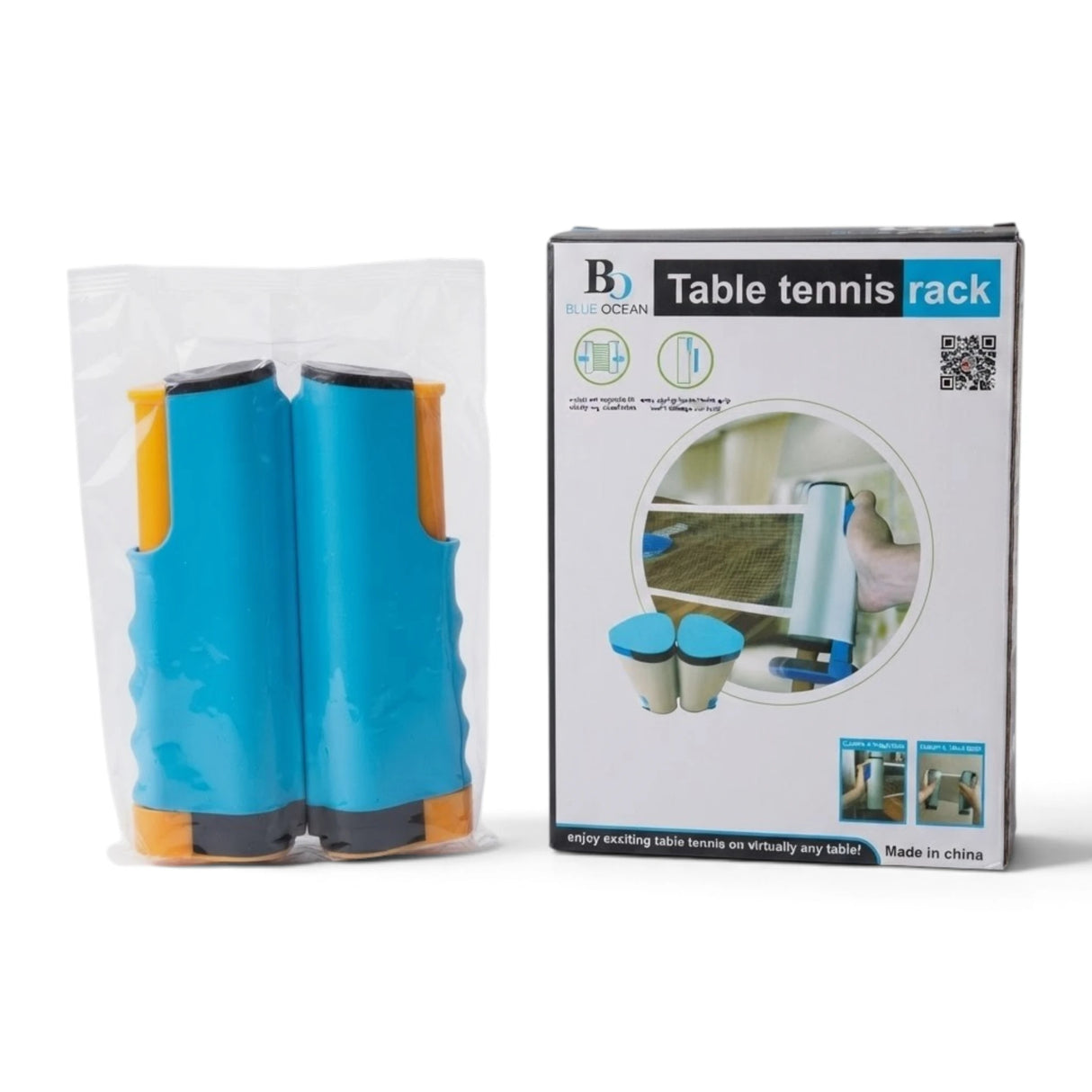 TABLE TENNIS NET POST ADJUSTABLE BLUE OCEAN CHINA