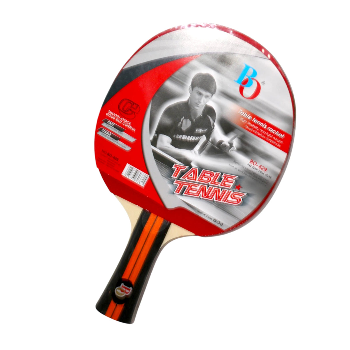 TABLE TENNIS RACKET BLUE OCEAN 629 HALF COVER CHINA