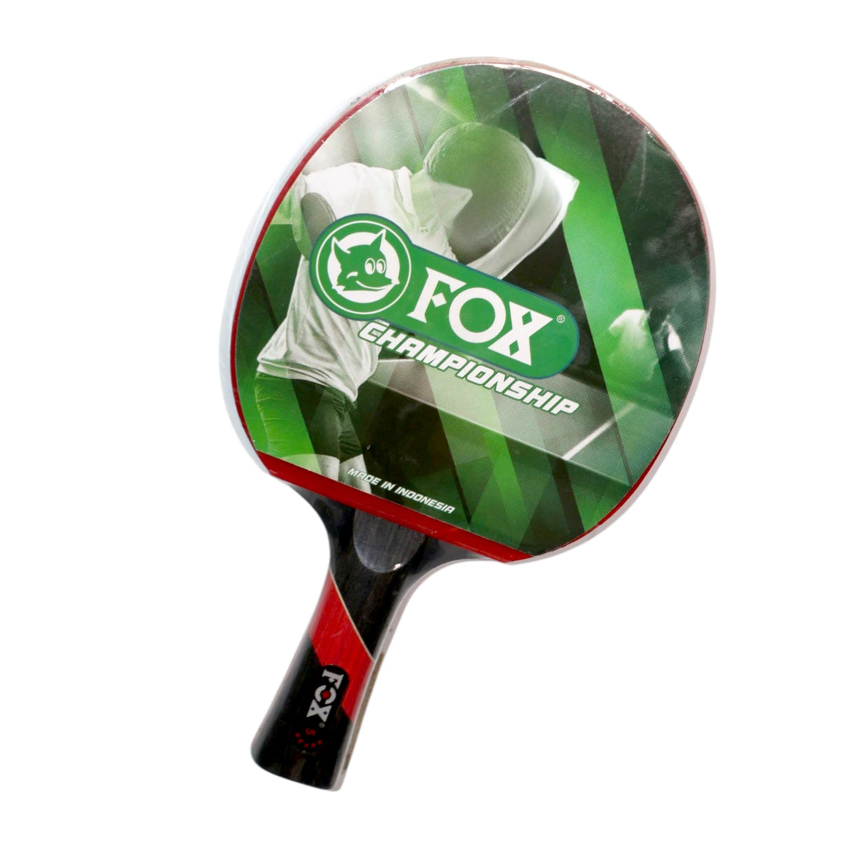 TABLE TENNIS RACKET FOX 5STAR GREEN 1PC CHINA