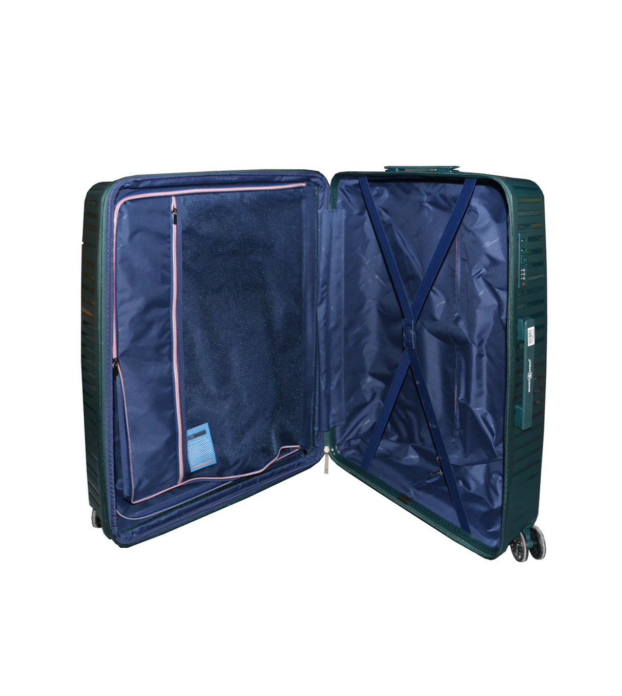 wangbo luggage trolley travel bag 2 handle 24" china d812