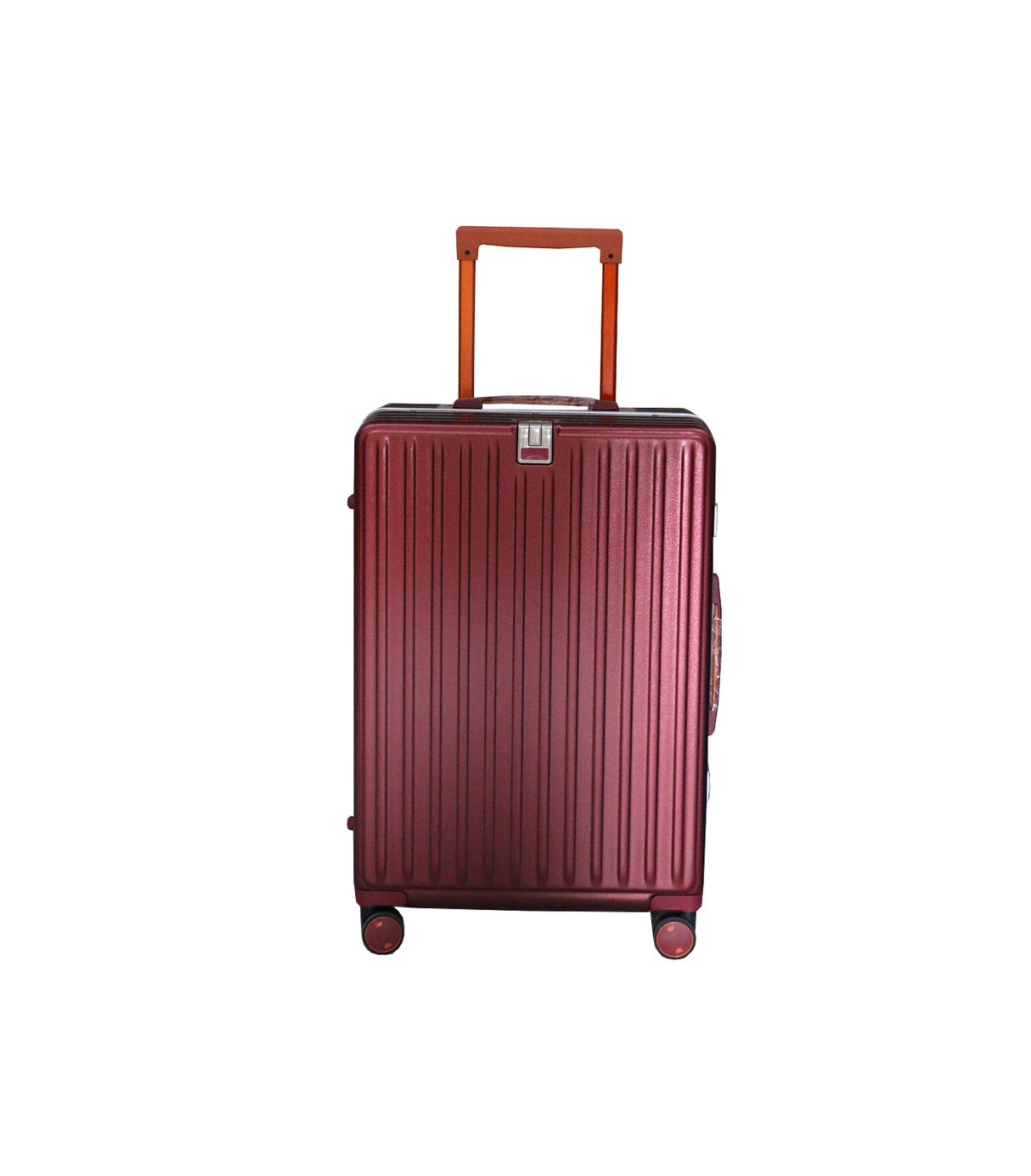 fiber luggage trolley suitcase 19.5" china