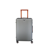 fiber luggage trolley suitcase 19.5" china