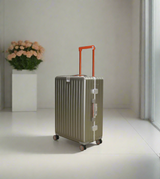 fiber luggage trolley suitcase 23.5" china