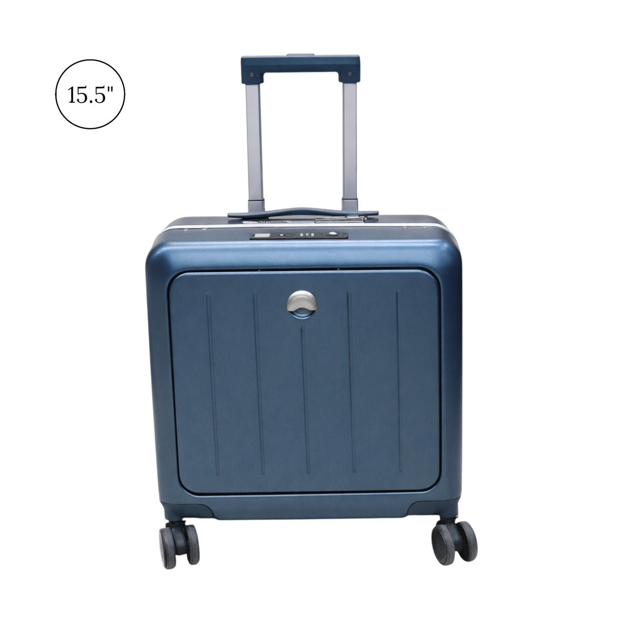 fiber suitcase with usb & glass holder 15.5'' china