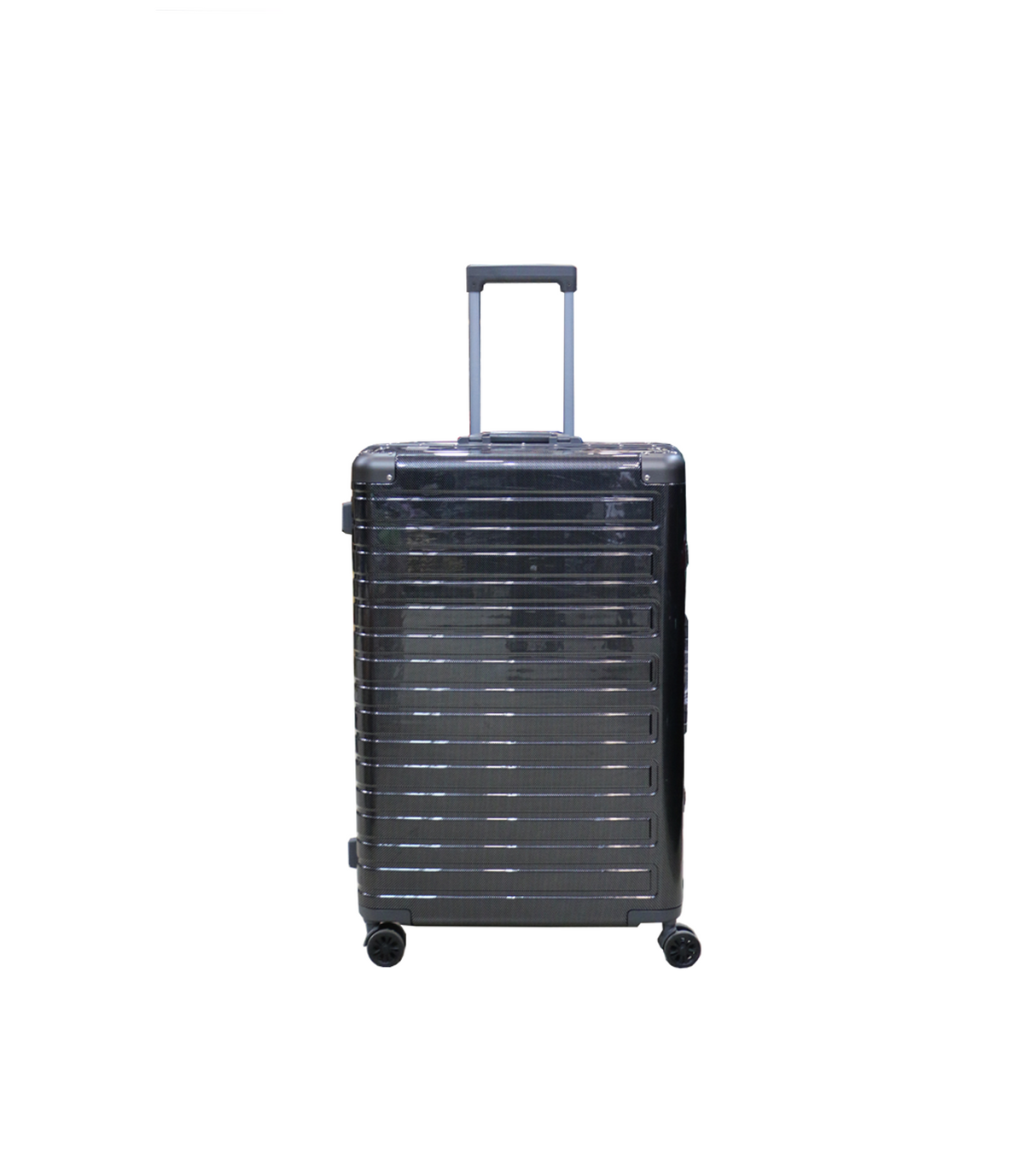 fiber luggage suitcase 2 handle 24" china 058
