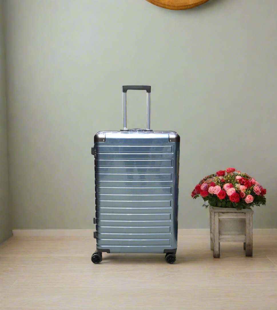 fiber luggage suitcase 2 handle 20'' china 058