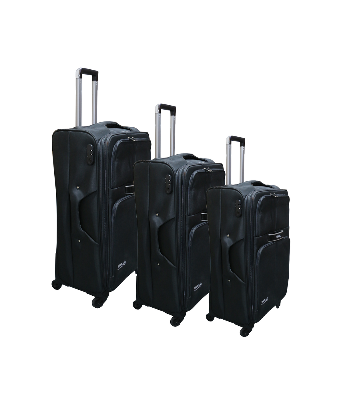 wmbl luggage trolley travel bag set china d083