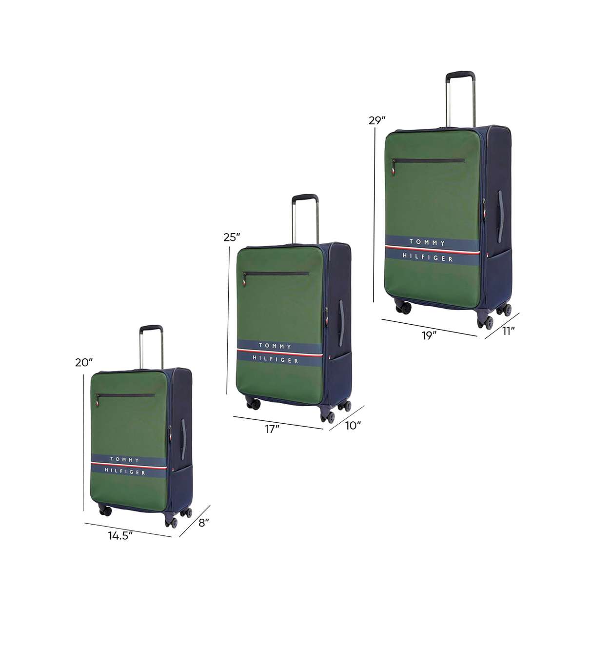luggage trolley travel bag set china