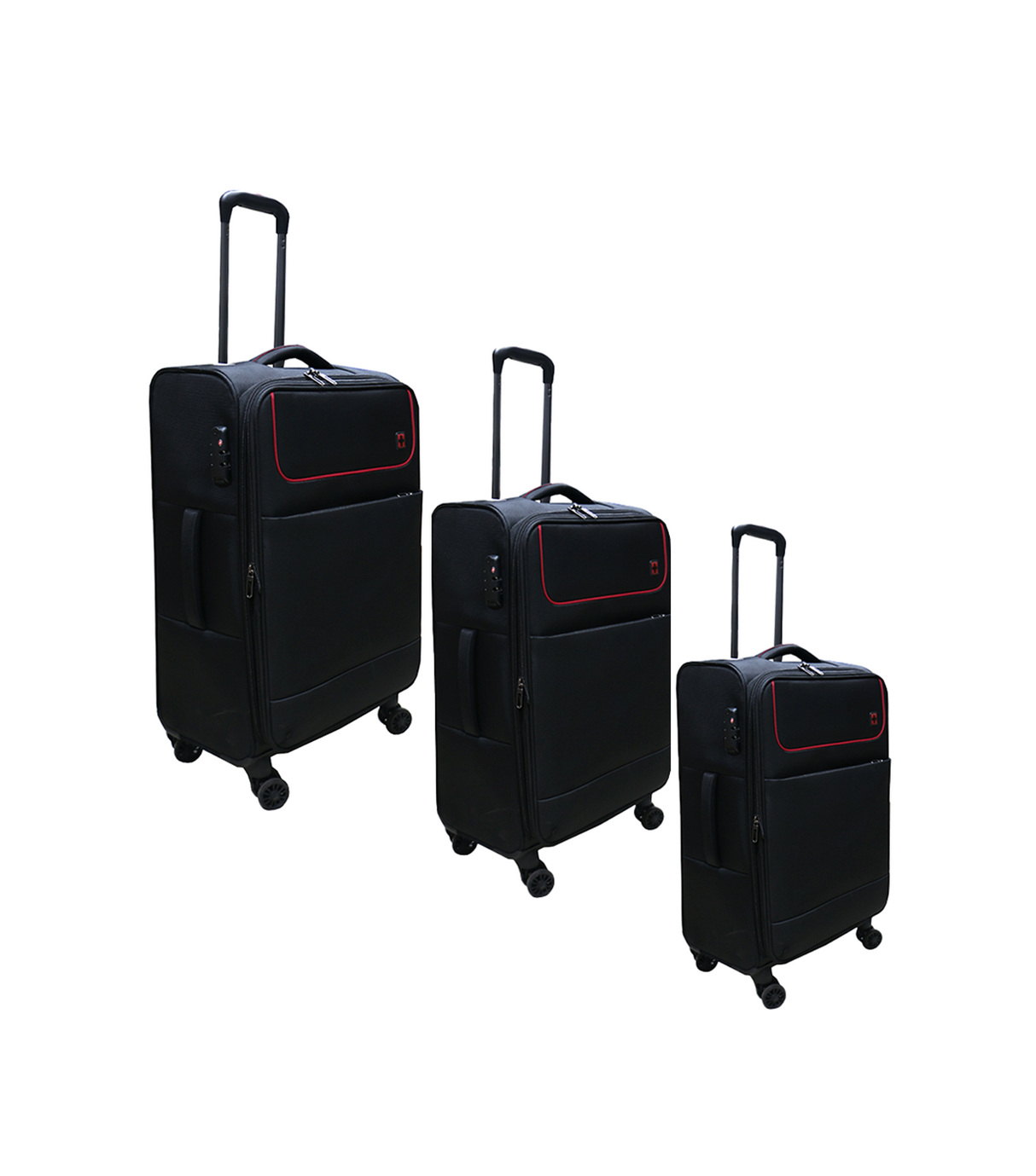 luggage trolley travel bag set china 803
