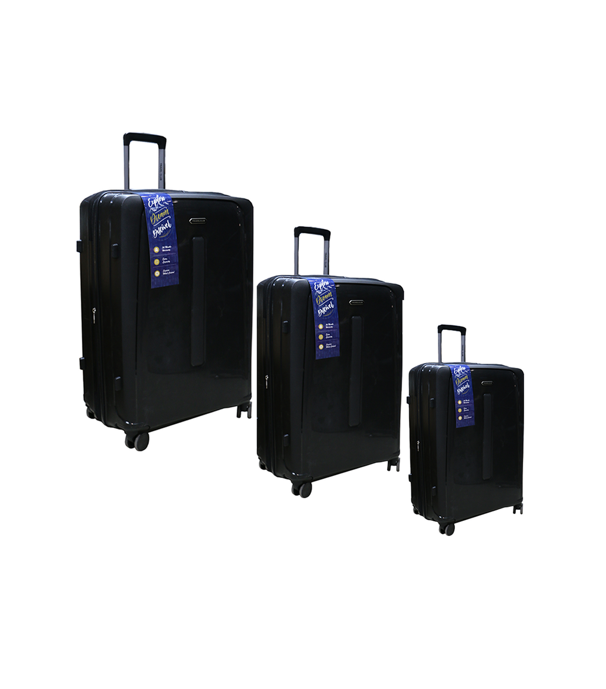 luggage trolley travel bag set china 792