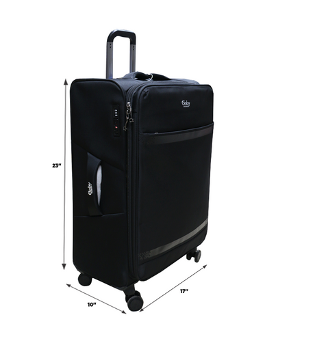 goby london travel bag 24" soft black china