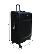 goby london travel bag 28" soft black china