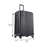 travel bag 29" hard black china tg6-18003