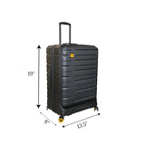 travel bag 20" hard black china 33251