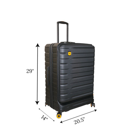 travel bag 29" hard black china 33251