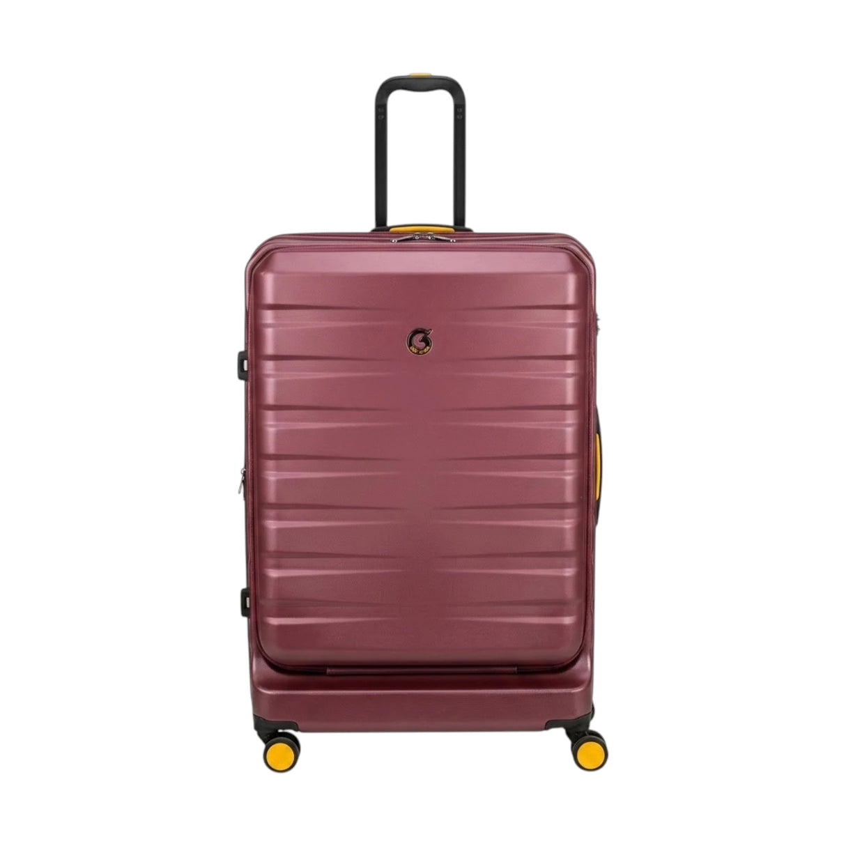 goby london travel bag 20" hard purplish red china