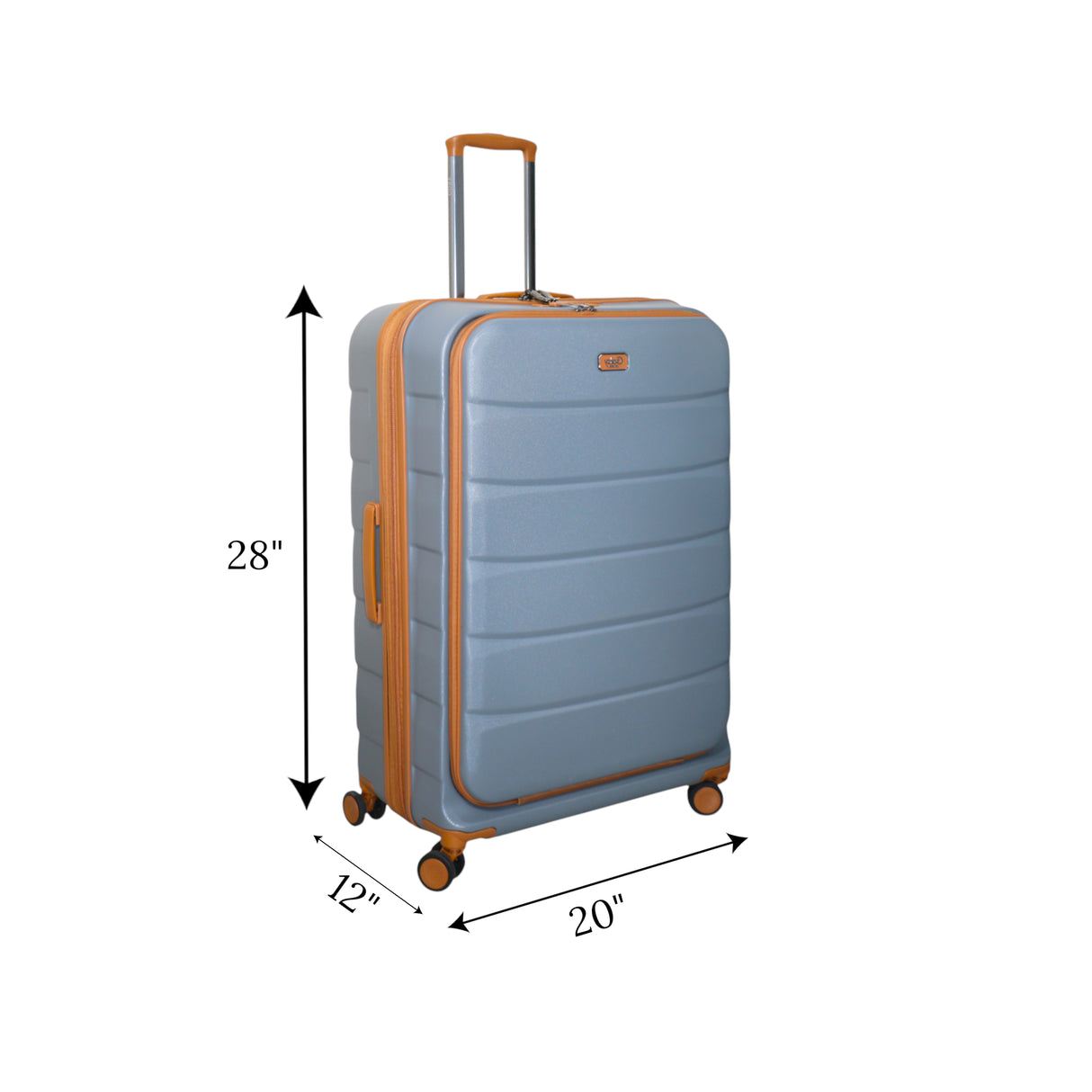 travel bag 29" hard light grey china 2319