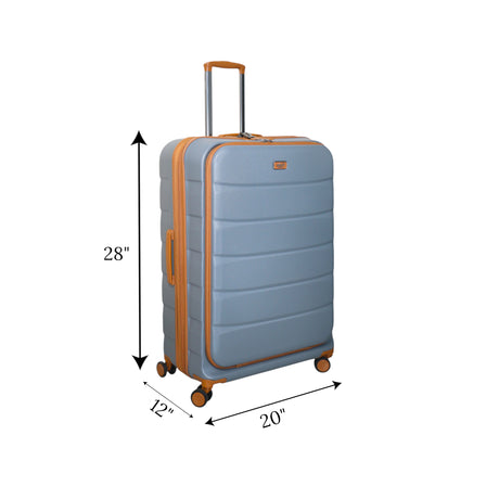 travel bag 29" hard light grey china 2319