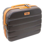 multi bag 14" hard dark brown china 2319