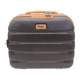 multi bag 14" hard dark brown china 2319