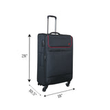 travel bag 28" black china 24357